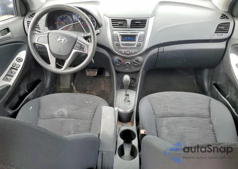 2016 Hyundai Accent Se z USA, uszkodzony, nr VIN KMHCT5AE1GU278917